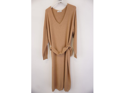 Garde-robe - Lang kleed - Camel