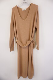 Garde-robe - Lang kleed - Camel