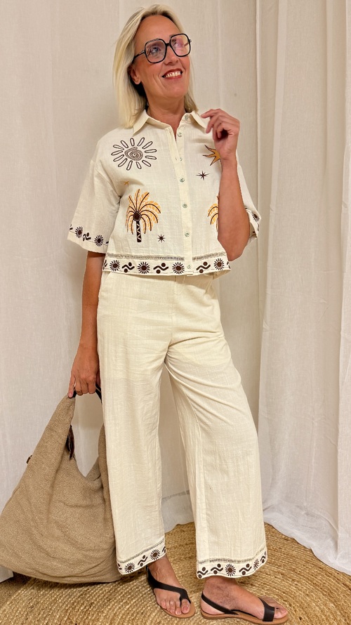 Sun-Kissed Embroidery