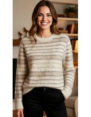 Free/quent - Pull - Beige