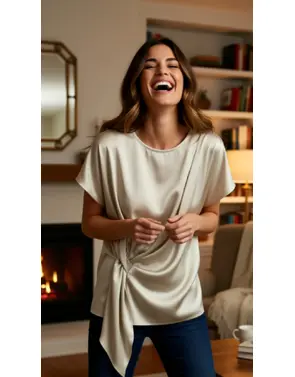 Free/quent - Top - Beige