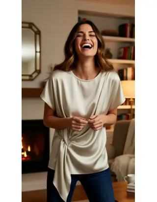 Free/quent - Top - Beige