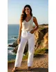 Garde-robe - Lange Broek - Ecru