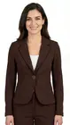Amelie & Amelie - Blazer - Donker bruin