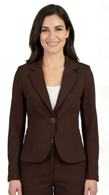 Amelie &amp; Amelie - Blazer - Donker bruin