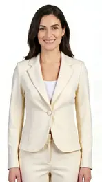Amelie &amp; Amelie - Blazer - Ecru