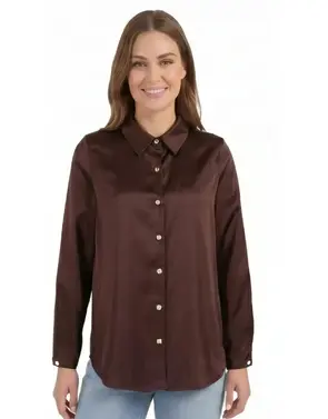 Amelie & Amelie - Blouse - Bruin