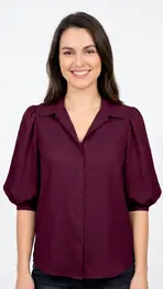 Amelie &amp; Amelie - Blouse - Bordeaux