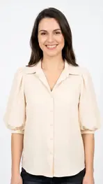 Amelie &amp; Amelie - Blouse - Ecru