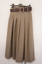 Garde-robe - Lange Rok - Taupe