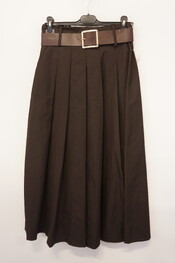 Garde-robe - Lange Rok - Donker bruin