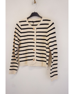 Garde-robe - Gilet - Zwart-wit