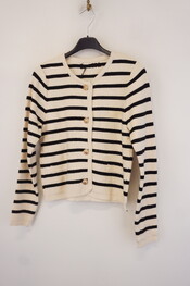 Garde-robe - Gilet - Zwart-wit