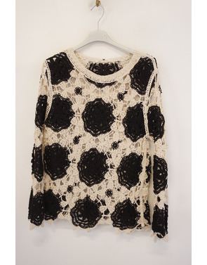 Garde-robe - Pull - Zwart-wit
