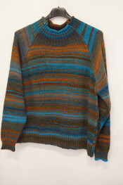 Garde-robe - Pull - Blauw-bruin