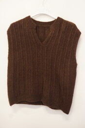 Garde-robe - Debardeur - Donker bruin