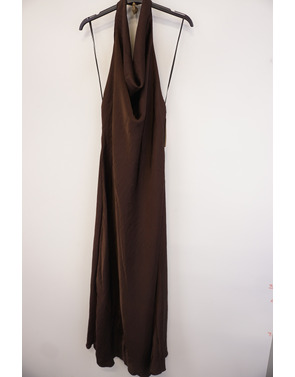 Garde-robe - Lang kleed - Donker bruin
