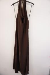 Garde-robe - Lang kleed - Donker bruin