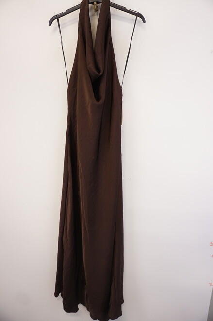Garde-robe - Lang kleed - Donker bruin