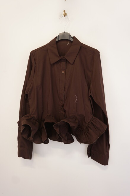 Garde-robe - Blouse - Donker bruin