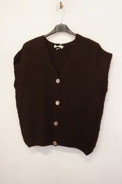 Garde-robe - Gilet - Donker bruin