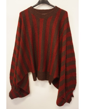 Garde-robe - Pull - Bruin-bordeaux