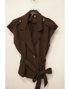 Garde-robe - Gilet - Donker bruin