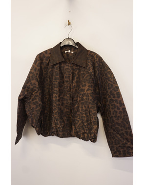 Garde-robe - BOMBER - Zwart-beige