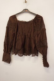 Garde-robe - Blouse - Donker bruin