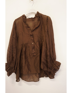 Garde-robe - Blouse - Donker bruin