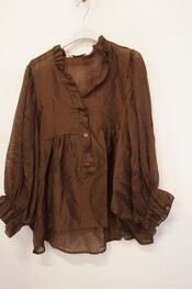 Garde-robe - Blouse - Donker bruin