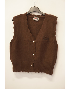 Garde-robe - Gilet - Donker bruin