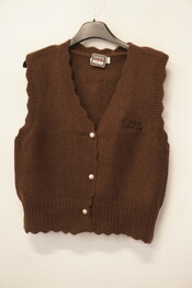 Garde-robe - Gilet - Donker bruin