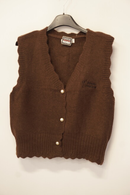 Garde-robe - Gilet - Donker bruin