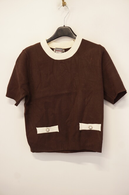 Garde-robe - Pull - Donker bruin