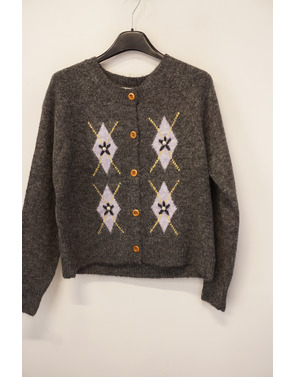 Garde-robe - Gilet - Donker grijs