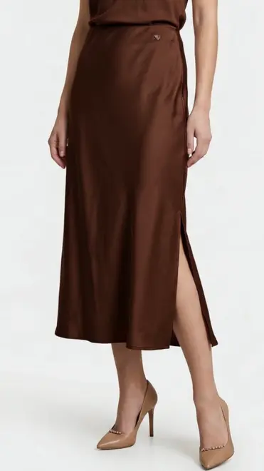 Amelie &amp; Amelie - Lange Rok - Bruin