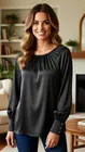 Amelie & Amelie - Blouse - Zwart