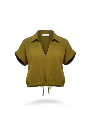 Amelie &amp; Amelie - Blouse - Groen