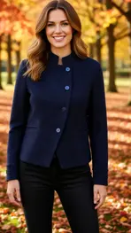 Amelie &amp; Amelie - Blazer - Marine