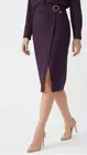 Amelie & Amelie - Halflange Rok - Bordeaux