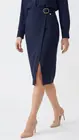 Amelie & Amelie - Halflange Rok - Marine