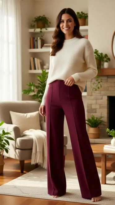 Amelie &amp; Amelie - Lange Broek - Bordeaux