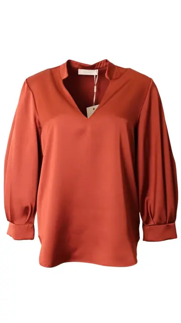 Amelie &amp; Amelie - Blouse - Donker oranje