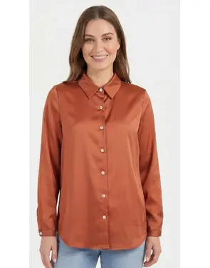 Amelie & Amelie - Blouse - Donker oranje