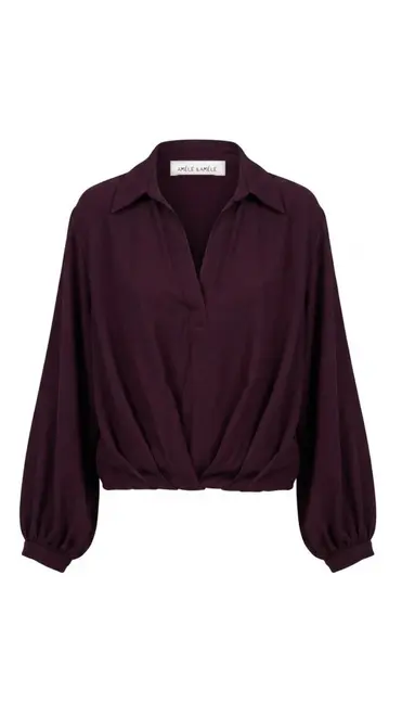 Amelie &amp; Amelie - Blouse - Bordeaux