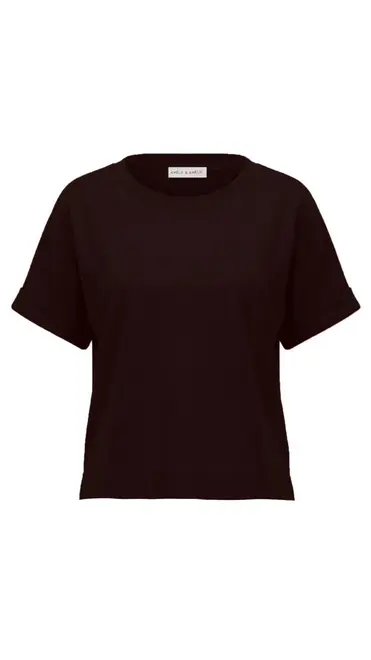 Amelie &amp; Amelie - Blouse - Donker bruin