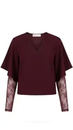 Amelie &amp; Amelie - Blouse - Bordeaux