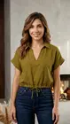 Amelie & Amelie - Blouse - Groen