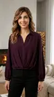Amelie & Amelie - Blouse - Bordeaux